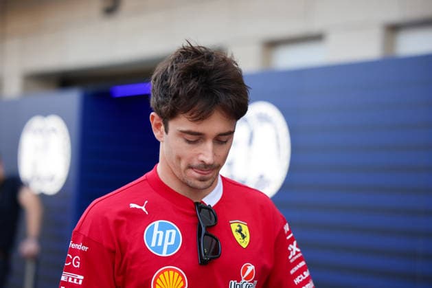 Charles Leclerc Scuderia Ferrari HP, 16 , QAT, Formula 1 World Championship, Qatar Grand Prix, Doha, Lusail, Lusail International Circuit, Media Day, 27 11 2025 QTR, Formula 1 World Championship, Qatar Grand Prix, Doha, Lusail, Lusail International Circuit, Media Day, 27 11 2025 Doha Copyright: xEibner-Pressefoto AnnikaxGrafx EP_AGF