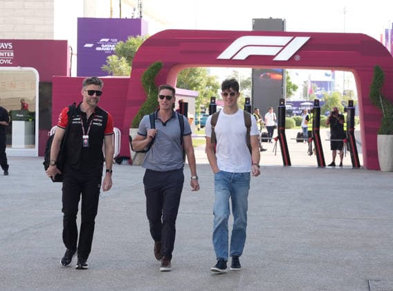 Formula 1 Qatar Airways Qatar Grand Prix 2025 27 11 2025, Losail International Circuit, Doha, Formula 1 Qatar Airways Qatar Grand Prix 2025 ,in the picture Oliver Bearman GBR , MoneyGram Haas F1 Team nordphotoxGmbHx xBratic nph00250