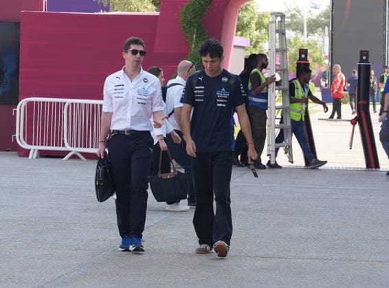Formula 1 Qatar Airways Qatar Grand Prix 2025 27 11 2025, Losail International Circuit, Doha, Formula 1 Qatar Airways Qatar Grand Prix 2025 ,in the picture Team Principal James Vowles Williams Racing , Alexander Albon GBR , Atlassian Williams Racing nordphotoxGmbHx xBratic nph00250