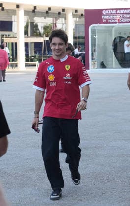 Formula 1 Qatar Airways Qatar Grand Prix 2025 27 11 2025, Losail International Circuit, Doha, Formula 1 Qatar Airways Qatar Grand Prix 2025 ,in the picture Charles Leclerc MCO , Scuderia Ferrari HP nordphotoxGmbHx xBratic nph00250