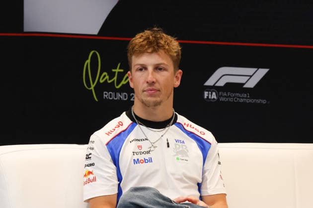 Liam Lawson Visa Cash App Racing Bulls Formula One Team, , 30 , QAT, Formula 1 World Championship, Qatar Grand Prix, Doha, Lusail, Lusail International Circuit, Media Day, 27 11 2025 QTR, Formula 1 World Championship, Qatar Grand Prix, Doha, Lusail, Lusail International Circuit, Media Day, 27 11 2025 Doha Copyright: xEibner-Pressefoto AnnikaxGrafx EP_AGF