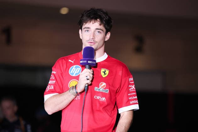 Charles Leclerc Scuderia Ferrari HP, 16 , QAT, Formula 1 World Championship, Qatar Grand Prix, Doha, Lusail, Lusail International Circuit, Media Day, 27 11 2025 QTR, Formula 1 World Championship, Qatar Grand Prix, Doha, Lusail, Lusail International Circuit, Media Day, 27 11 2025 Doha Copyright: xEibner-Pressefoto AnnikaxGrafx EP_AGF