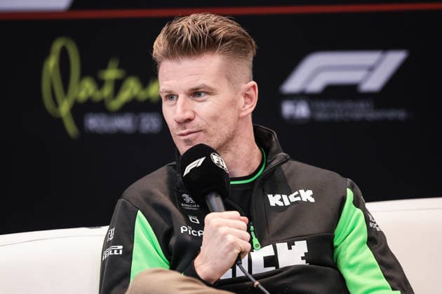 F1 - QATAR GRAND PRIX 2025 HULKENBERG Nico (ger), Stake F1 Team Kick C45, portrait press conference, PK, Pressekonferenz during the 2025 Formula 1 Qatar Grand Prix, 23th round of the 2025 FIA Formula One World Championship, WM, Weltmeisterschaft from November 28 to 30, 2025 on the Lusail International Circuit, in Lusail, Qatar - LusailQatar Copyright: xEricxAlonsox