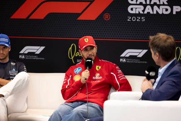 Formula 1, GP Qatar in Doha, Press conference
