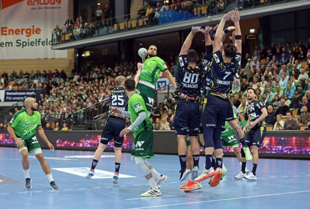 Handball, HBL, HSG Wetzlar - Rhein-Neckar Löwen