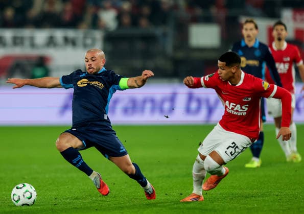 Football, ECL, AZ Alkmaar - Shelbourne FC
