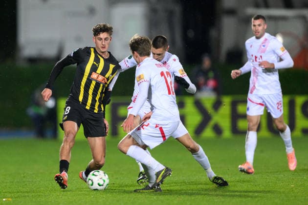 251127 Silas Andersen of Häcken during the UEFA Conference League between Zrinjski Mostar and Häcken on November 27, 2025 in Mostar Photo Daniel Stiller BILDBYRAN kod DS DS0531 fotboll football soccer fotball uefa conference league conference league zrinjski mostar häcken bbeng bbauto  Copyright: DANIELxSTILLER BB251127DS011