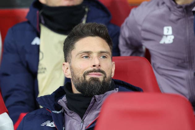FOOTBALL : LOSC Lille vs Dinamo Zagreb - UEFA Europa League - 27 11 2025 Olivier GIROUD (LOSC Lille) lors du match LOSC Lille vs Dinamo Zagreb, UEFA Europa League phase de ligue, Decathlon Arena stade Pierre Mauroy, le 27 novembre 2025 - photo Laurent Sanson PsnewZ  Copyright: xLaurentxSANSONx xPsnewZx