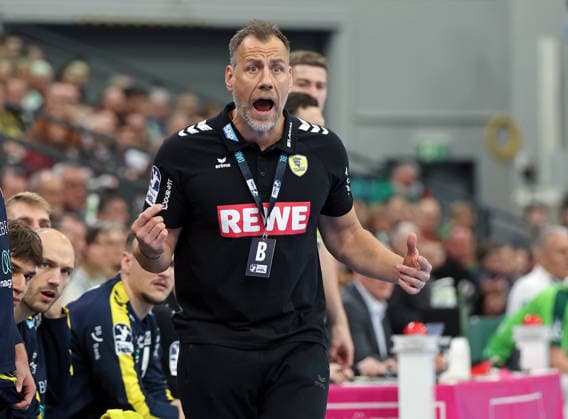 27 11 2025, xovx, Handball Daikin Handball Bundesliga, HSG Wetzlar Rhein Neckar Löwen Coach Maik Machulla Rhein Neckar Löwen Wetzlar Buderus Arena Hessen Germany EN