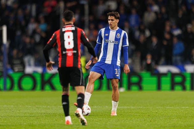 Gabri Veiga seen during UEFA Europa League game between teams of FC Porto and OGC Nice (Bernardo Benjamim Ball Raw Images) Porto Estadio do Dragao Portugal Copyright: xBernardoxBenjamimx bernardobenjamim_fcporto_nice_2526-47