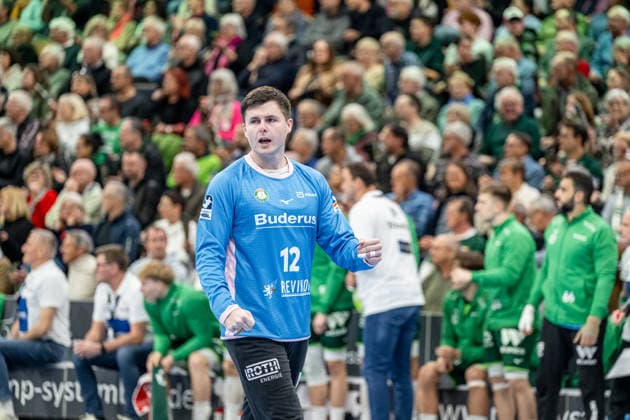 Handball Bundesliga HSG Wetzlar Rhein Neckar Löwen, 27 11 25 Anadin Suljakovic HSG Wetzlar, 12 Handball Bundesliga HSG Wetzlar Rhein Neckar Löwen Wetzlar, 27 11 25 Copyright: xBEAUTIFULxSPORTS Roeczeyx