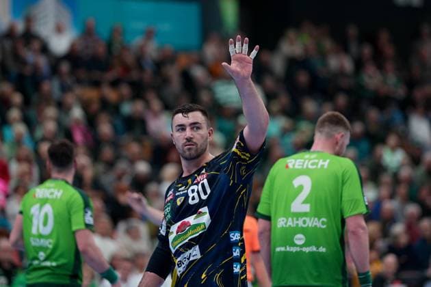 Jannik Kohlbacher ( 80 Rhein-Necker-Löwen) during the Daikin Handball-Bundesliga match between HSG Wetzlar and Rhein-Neckar-Löwen at Buderus Arena Wetzlar. Copyright: xJuliaxKneisslx xSPPx Sportspressphoto_SPR66499