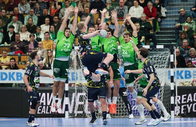 Haukur Thrastarson Rhein Neckar Loewen 25 , GER, HSG Wetzlar vs Rhein Neckar Loewen, 1 Handball Bundesliga, Matchday 14, Season 2025 2026, 27 11 2025 GER, HSG Wetzlar vs Rhein Neckar Loewen, 1 Handball Bundesliga, Matchday 14, Season 2025 2026, 27 11 2025 Wetzlar Copyright: xEibner-Pressefoto JoergxNiebergax EP_JNL