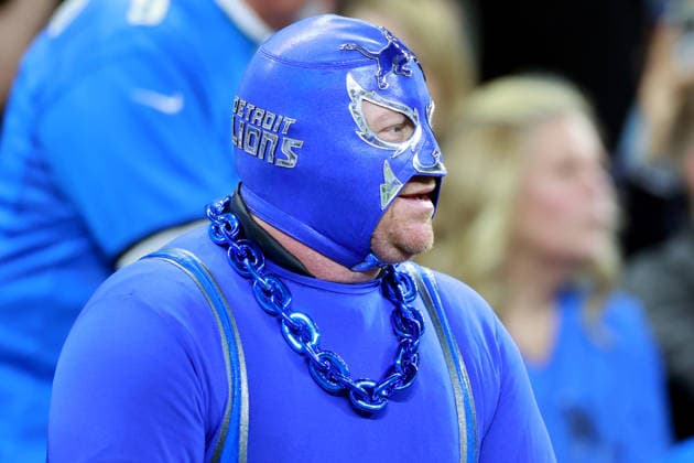 Detroit Lions DETROIT,MICHIGAN-November27: A fan looks onto the field during an NFL, American Football Herren, USA football game between the Green Bay Packers and the Detroit Lions in Detroit, Michigan USA, on Sunday, November 23, 2025. Detroit Michigan United States  Copyright: xAmyxLemusx originalFilename:lemus-newyorkg251127_npbJq.jpg