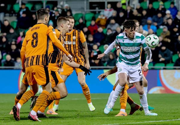 UEFA Europa Conference League Group Phase, Tallaght Stadium, Dublin 27 11 2025 Shamrock Rovers vs Shakhtar Donetsk Shamrock Rovers Cory O Sullivan Cory O Sullivan 27 11 2025  Copyright: x INPHO BryanxKeanex 0S2A4133