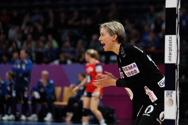 Katrine Lunde Norway , Norway vs South Korea, Handball, IHF Womens Handball World Championship, Matchday 1, 27 11 2025 Norway vs South Korea, Handball, IHF Womens Handball World Championship, Matchday 1, 27 11 2025 Copyright: xEibner-Pressefoto AlexanderxNeisx EP_ANS