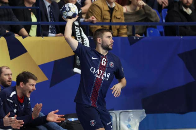 HANDBALL : Paris Saint Germain Vs Wisla Plock - Ligue des Champions - 27 11 2025 Luc Steins (Paris Saint Germain) ParisFrance  Copyright: xMichaelxBaucherx