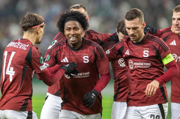 Legia Warsaw vs Sparta Prague - UEFA Conference League Veljko Birmancevic and Angelo Preciado celebrate scoring a goal during UEFA Conference League match between Legia Warsaw and Sparta Prague in Warsaw,Poland on November 27, 2025 NO SALES POLAND Warsaw Poland  Copyright: xAndrzejxIwanczukx originalFilename:iwanczuk-legiawar251127_np9da.jpg