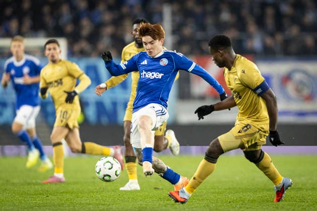FOOTBALL: Racing Strasbourg (RCS) vs Crystal Palace UEFA Conference League - 27 11 2025 Stade de la Meinau. Strasbourg - France Valentin Barco 32 (RCS)  Copyright: xelyxandroxcegarrax