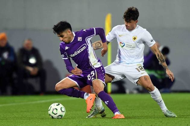 Football, ECL, AC Florence - AEK Athens