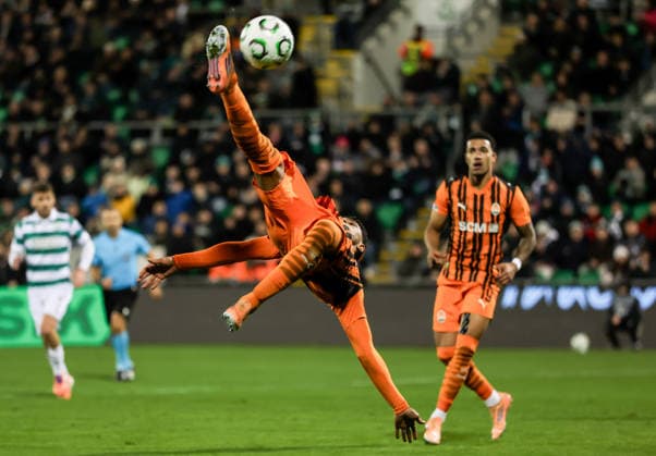UEFA Europa Conference League Group Phase, Tallaght Stadium, Dublin 27 11 2025 Shamrock Rovers vs Shakhtar Donetsk Shakhtar Donetsk s Vinicius Tobias Vinicius Tobias 27 11 2025  Copyright: x INPHO BryanxKeanex 0S2A4931