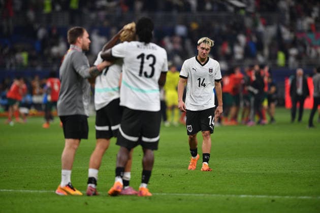 SOCCER - 2025 FIFA U17, U 17 World Cup DOHA,QATAR,27.NOV.25 - SOCCER - FIFA Under 17 World Cup Qatar 2025, final, Portugal vs Austria. Image shows the disappointment of Daniel Frauscher (AUT).  GEPAxpictures xRanjithxKumar