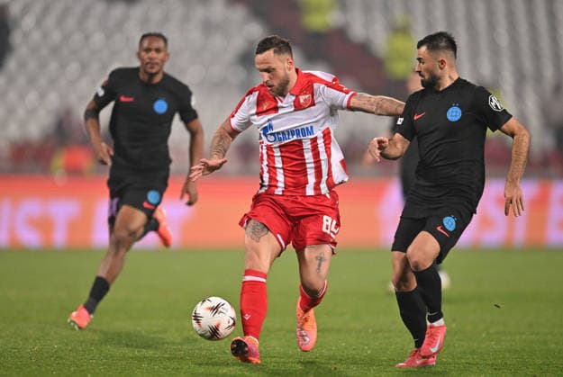Football, EL, Red Star Belgrade - FCSB Bucharest