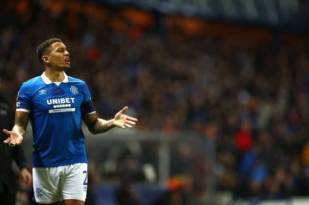 Rangers captain James Tavernier during the Europa League league phase match at Ibrox Stadium, Glasgow. Rangers v Braga - UEFA Europa League - League Phase - Ibrox Stadium, Glasgow, Lanarkshire, Scotland, UK - 27 Nov 2025Glasgow Ibrox Lanarkshire United Kingdom  Copyright: xO Rourke RangersxFC Shutterstockx 15953532ck