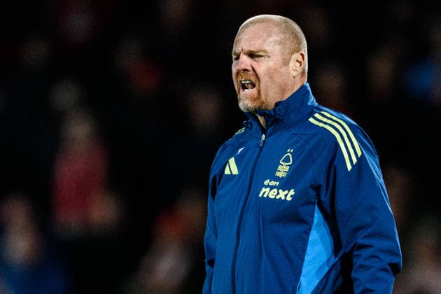 251127 Head coach Sean Dyche of Nottingham Forest during the UEFA Europa League football match between Nottingham Forest and Malmö FF on November 27, 2025 in Nottingham Photo Mathilda Schuler BILDBYRAN kod MA MA0897 fotboll football soccer fotball uefa europa league europa league nottingham forest malmö ff bbeng  Copyright: MATHILDAxSCHULER BB251127MA183