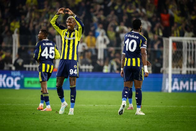 Fenerbahce vs Ferencvaros UEFA Europa League 2025-26 MD5 Anderson Talisca of Fenerbahce SK celebrates the goal during the match. Fenerbahce and Ferencvaros faced each other at UEFA Europa League 2025 26 League Phase MD5. The match took place in Chobani Fenerbahce Sukru Saracoglu Stadium on November 27th, 2025. Istanbul Istanbul Turkey Copyright: xBurakxBasturkx