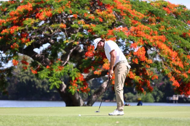 GOLF AUSTRALIAN PGA, Golf Herren Australia s Anthony Quayle during the 2nd Round of the Australian PGA Championship at Royal Queensland Golf Club in Brisbane, Friday, November 28, 2025. ( NO ARCHIVING, EDITORIAL USE ONLY BRISBANE QUEENSLAND AUSTRALIA  Copyright: xx 20251128117427873410