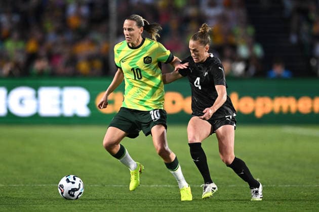 Football, Women, Test match, Australia - New Zealand