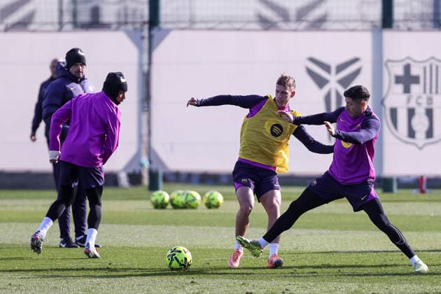 Football, Spain, FC Barcelona, Training