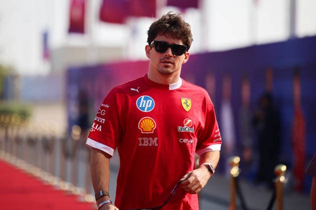 Charles Leclerc Scuderia Ferrari HP, 16 , QAT, Formula 1 World Championship, Qatar Grand Prix, Doha, Lusail, Lusail International Circuit, Friday, 28 11 2025 QTR, Formula 1 World Championship, Qatar Grand Prix, Doha, Lusail, Lusail International Circuit, Friday, 28 11 2025 Doha Copyright: xEibner-Pressefoto AnnikaxGrafx EP_AGF