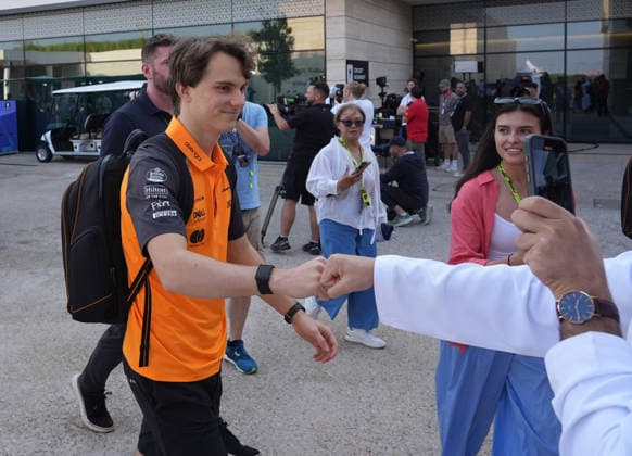 Formula 1 Qatar Airways Qatar Grand Prix 2025 28 11 2025, Losail International Circuit, Doha, Formula 1 Qatar Airways Qatar Grand Prix 2025 ,in the picture Oscar Piastri AUS , McLaren F1 Team nordphotoxGmbHx xBratic nph00250