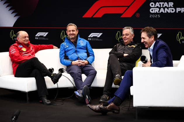 Formula 1, Qatar GP in Losail, Team Principals Press Conference