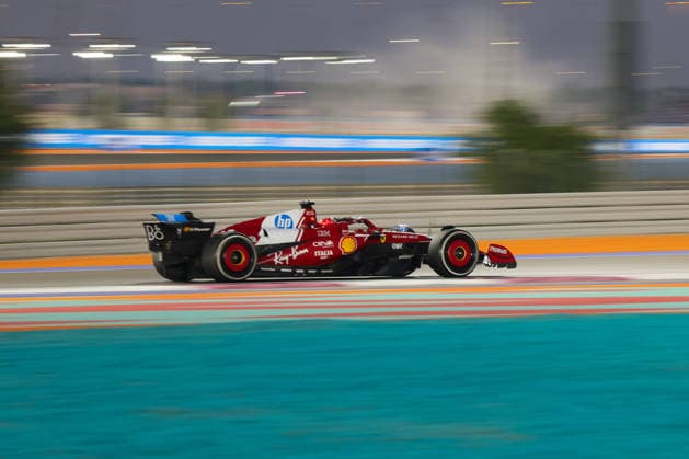 Charles Leclerc Scuderia Ferrari HP, 16 , Free Practice 1, FP1, Free Practice 1, QAT, Formula 1 World Championship, Qatar Grand Prix, Doha, Lusail, Lusail International Circuit, Friday, 28 11 2025 QTR, Formula 1 World Championship, Qatar Grand Prix, Doha, Lusail, Lusail International Circuit, Friday, 28 11 2025 Doha Copyright: xEibner-Pressefoto AnnikaxGrafx EP_AGF