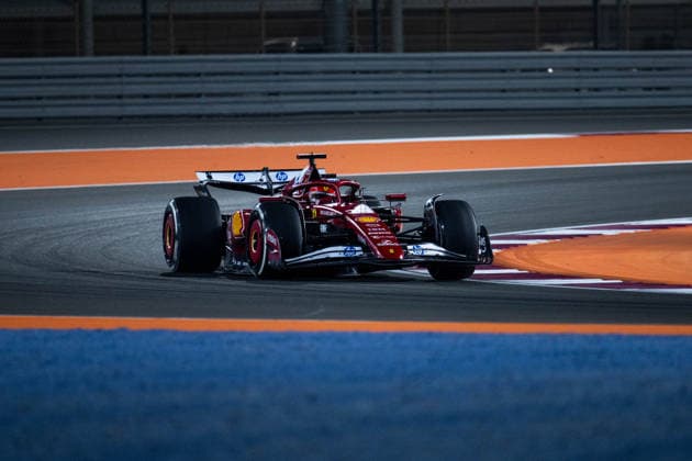 Charles Leclerc Scuderia Ferrari HP, Monaco, 16 in SF 25, QTR, Formula 1 World Championship, Qatar Grand Prix, Lusail International Circuit, Free Practice, 28 11 2025 QTR, Formula 1 World Championship, Qatar Grand Prix, Lusail International Circuit, 28 11 2025 Lusail Copyright: xEibner-Pressefoto Memmlerx EP_MMR