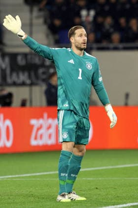 OLIVER BAUMANN, Germania, World Cup 2026 Qualyfing, Luxembourg vs Germany 0-2, 14-11-2025, Action, Azione, Single shot QUALIFICAZIONI MONDIALI 2026 LUSSEMBURGO-GERMANIA 0-2