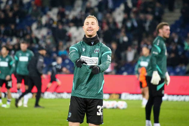 Germany Soccer 2 Bundesliga 2025 26, 14 Matchday Hannover 96 vs Karlsruher SC Heinz von Heiden Arena Stadion Hannover Maurice Neubauer Hannover 96, 33 Hannover Copyright: xAymanxAlahmedx
