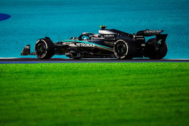 F1 - QATAR GRAND PRIX 2025 12 KIMI ANTONELLI Andrea (ita), Mercedes AMG F1 Team W16, action during the 2025 Formula 1 Qatar Grand Prix, 23th round of the 2025 FIA Formula One World Championship, WM, Weltmeisterschaft from November 28 to 30, 2025 on the Lusail International Circuit, in Lusail, Qatar - LusailQatar  Copyright: xFLORENTxGOODENx