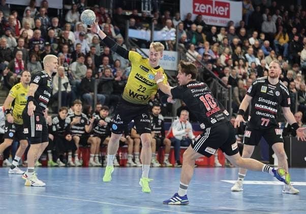 Handball, HBL, HC Erlangen - TVB 1898 Stuttgart