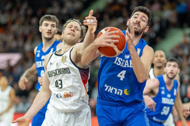 Basketball, World Championship Qualifier, Germany - Israel