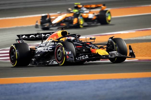 DOHA - Max Verstappen (Red Bull Racing) during qualifying for the sprint race at the Lusail International Circuit, ahead of the Qatar Grand Prix. ANP SANDER KONING xVIxANPxSportx xxANPxIVx 543312540 originalFilename: 543312540.jpg