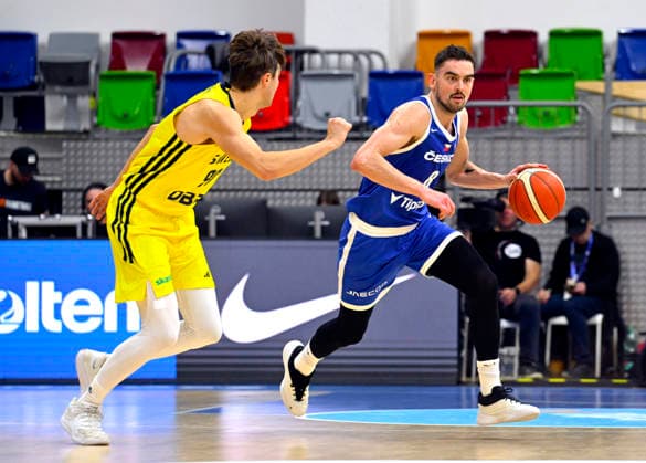 Basketball,World Championship qualifier, Czech Republic - Sweden