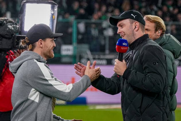 Germany Soccer Bundesliga 2025 26, 12 Matchday Borussia Mönchengladbach vs RB Leipzig Borussia Park Mönchengladbach Ole Werner Coach, RB Leipzig and Eugen Polanski Coach, Borussia Mönchengladbach Mönchengladbach North Rhine-Westphalia Germany Copyright: xJOERANxSTEINSIEKx