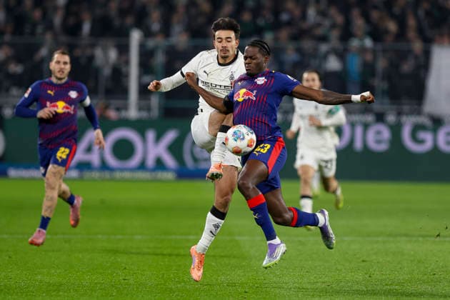 Football, 1. BL, Borussia Mönchengladbach - RB Leipzig