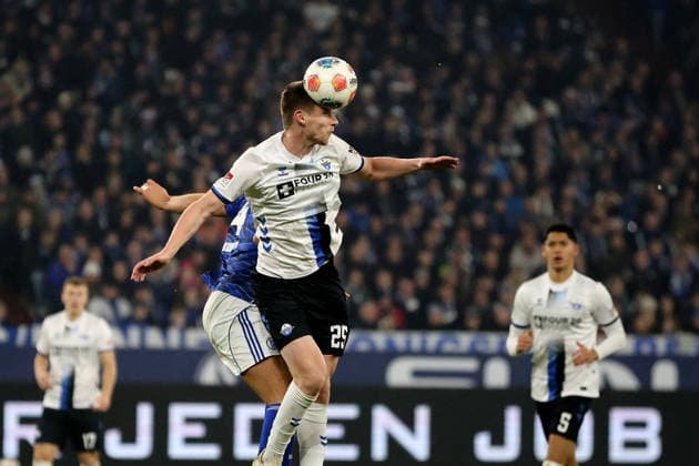 Tjark Scheller SC Paderborn 07 at the match of the 2 Bundesliga season 2025 26 FC Schalke 04 SC Paderborn 07 Copyright Thomas Pakusch Copyright: Thomas Pakusch