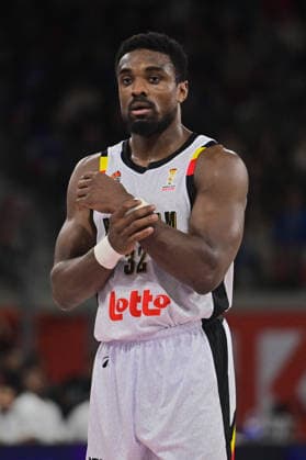 BASKET : France vs Belgique - Rouen - 28 11 2025 Retin Obasohan ( 32 - Belgium ) during the FIBA European Qualifiers match between France and Belgium at Kindarena on November 28, 2025 in Rouen, France. ( Photo by Federico Pestellini PSNewz ) - RouenFrance  Copyright: xFedericoxPestellinix