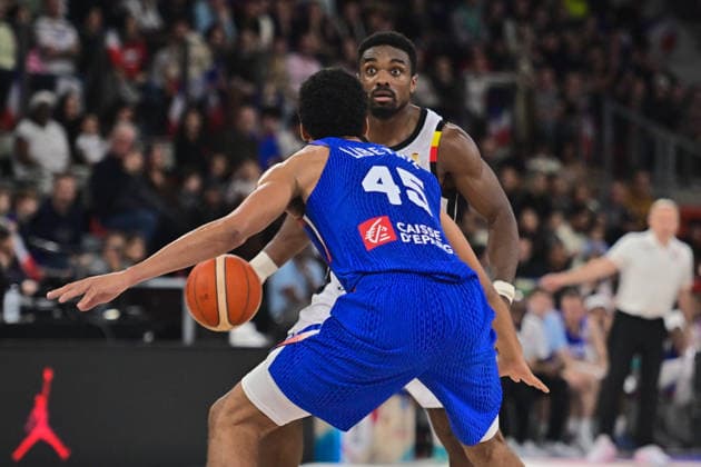Basketball, World Championship Qualifier, France - Belgium